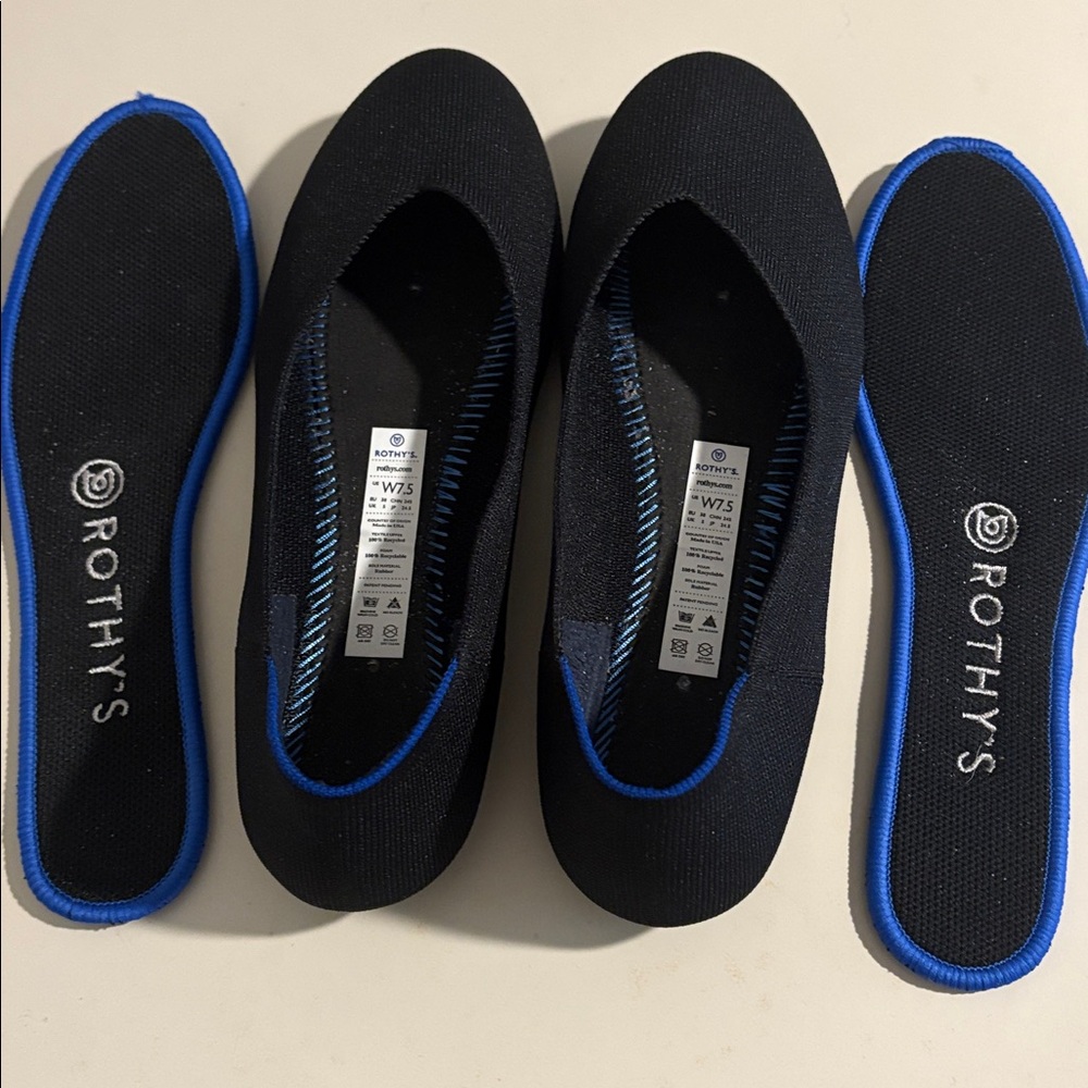 Rothy's The Flat Black Flats - Picture 13 of 16